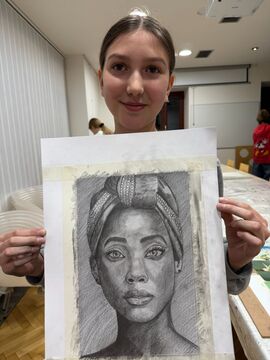 30 Učenci z izdelki